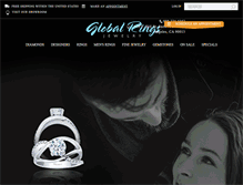 Tablet Screenshot of globalringsjewelry.com